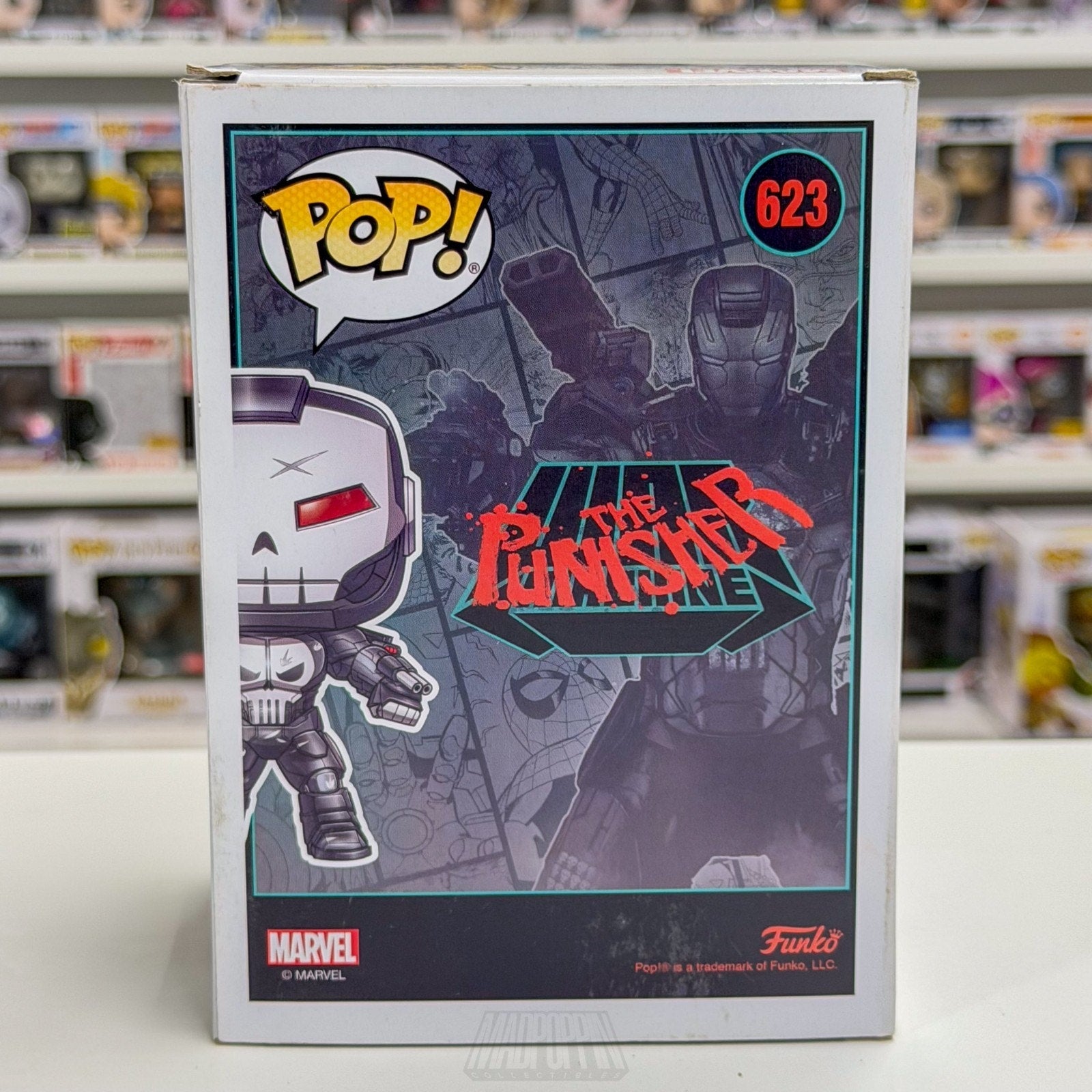 Funko Pop Marvel Punisher War Machine Metallic 623 Frank Castle Toy Vinyl Figure