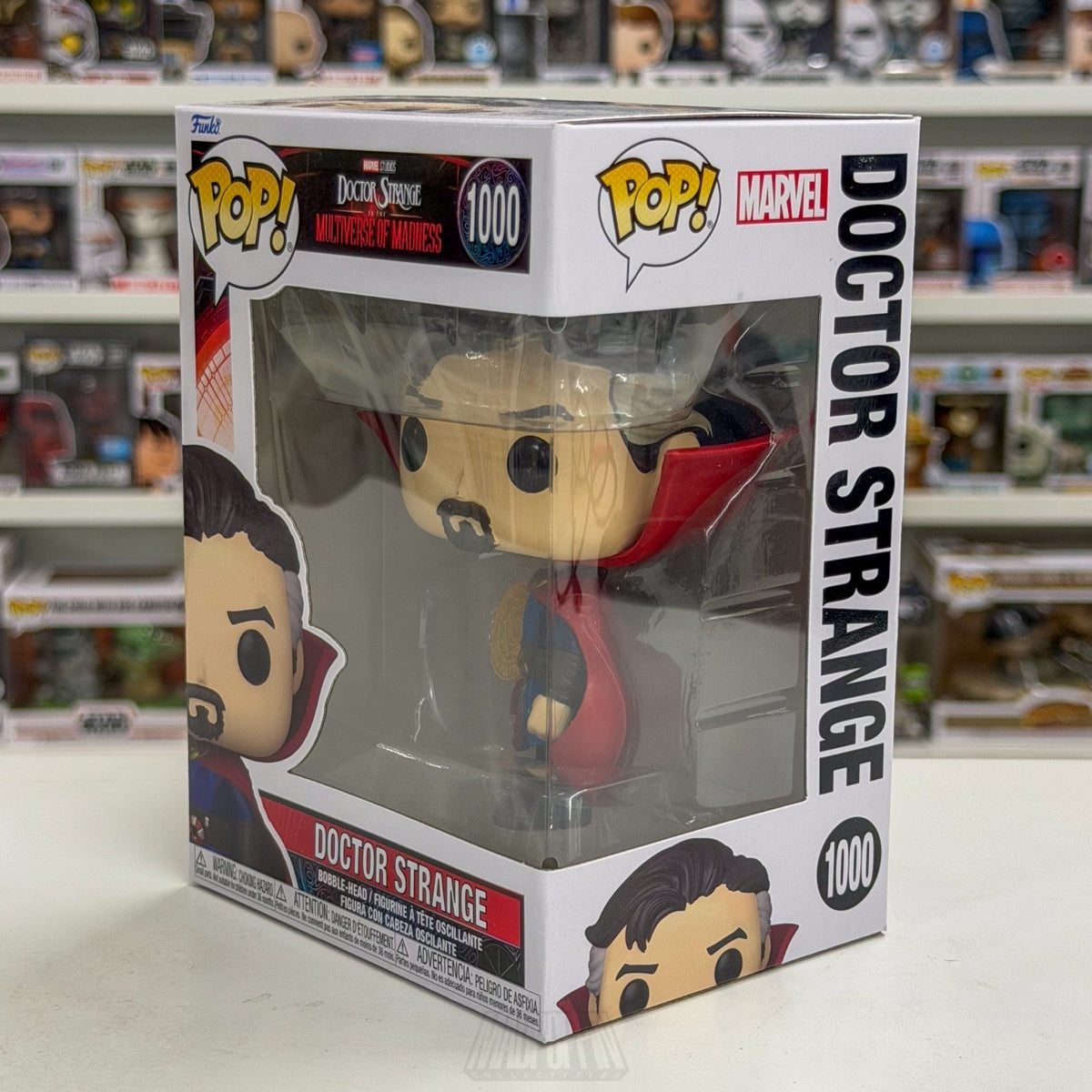 Funko Pop Marvel Multiverse of Madness Doctor Strange 1000 Sorcerer Vinyl Figure