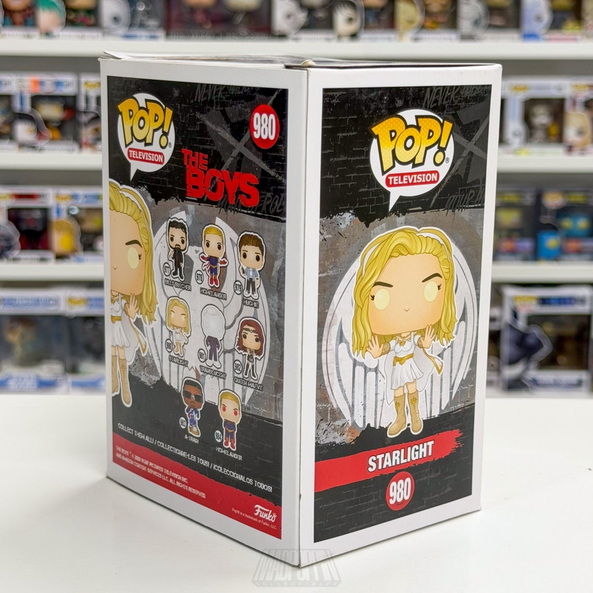 Funko Pop TV The Boys Starlight 980 Girl Next Door Vought Seven Toy Vinyl Figure