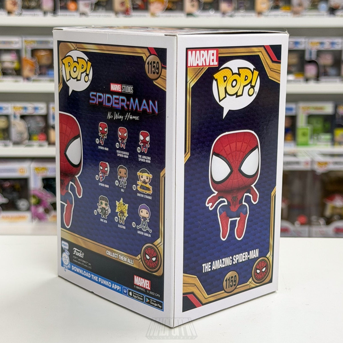 Funko Pop Marvel No Way Home The Amazing Spider-Man 1159 MCU Toy Vinyl Figure