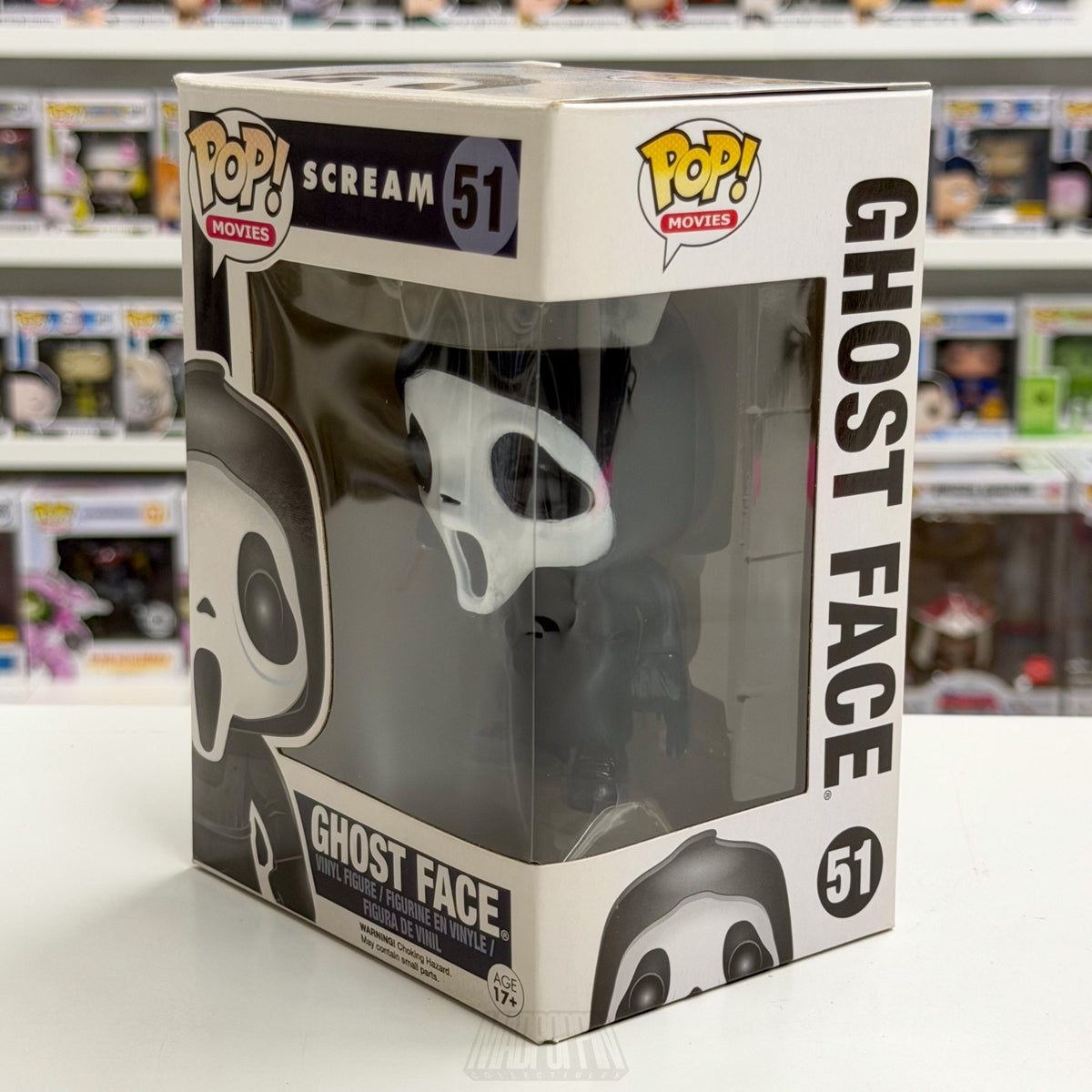 Funko Pop Movies Scream Ghost Face 51 Killer Slasher Horror Toy Vinyl Figure