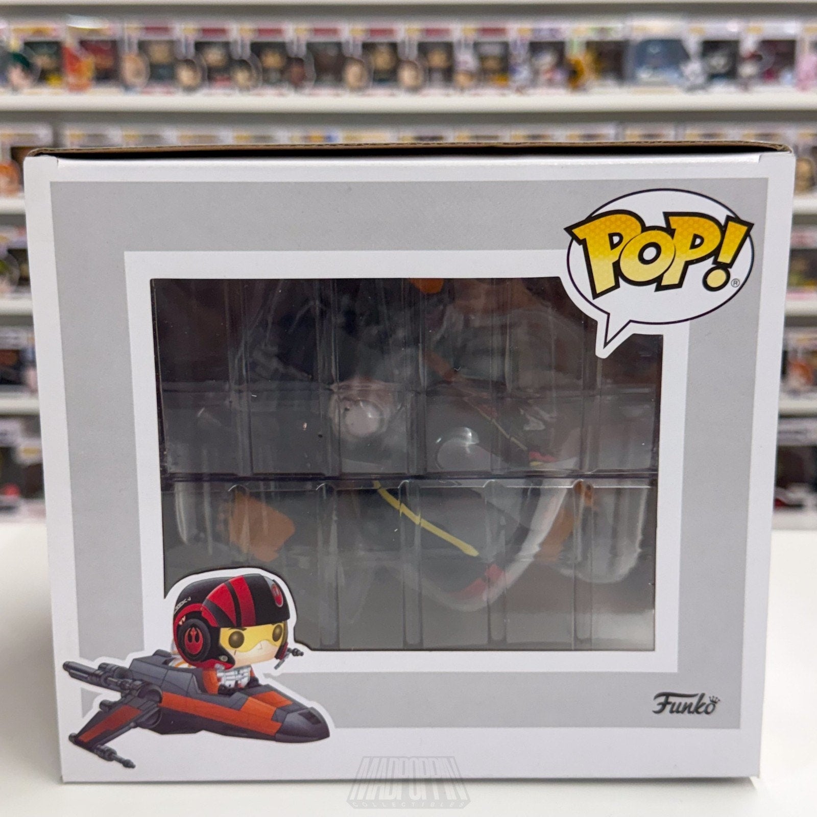 Funko Pop Rides Star Wars Poe Dameron X-Wing Smugglers Bounty 227 Vinyl Figure