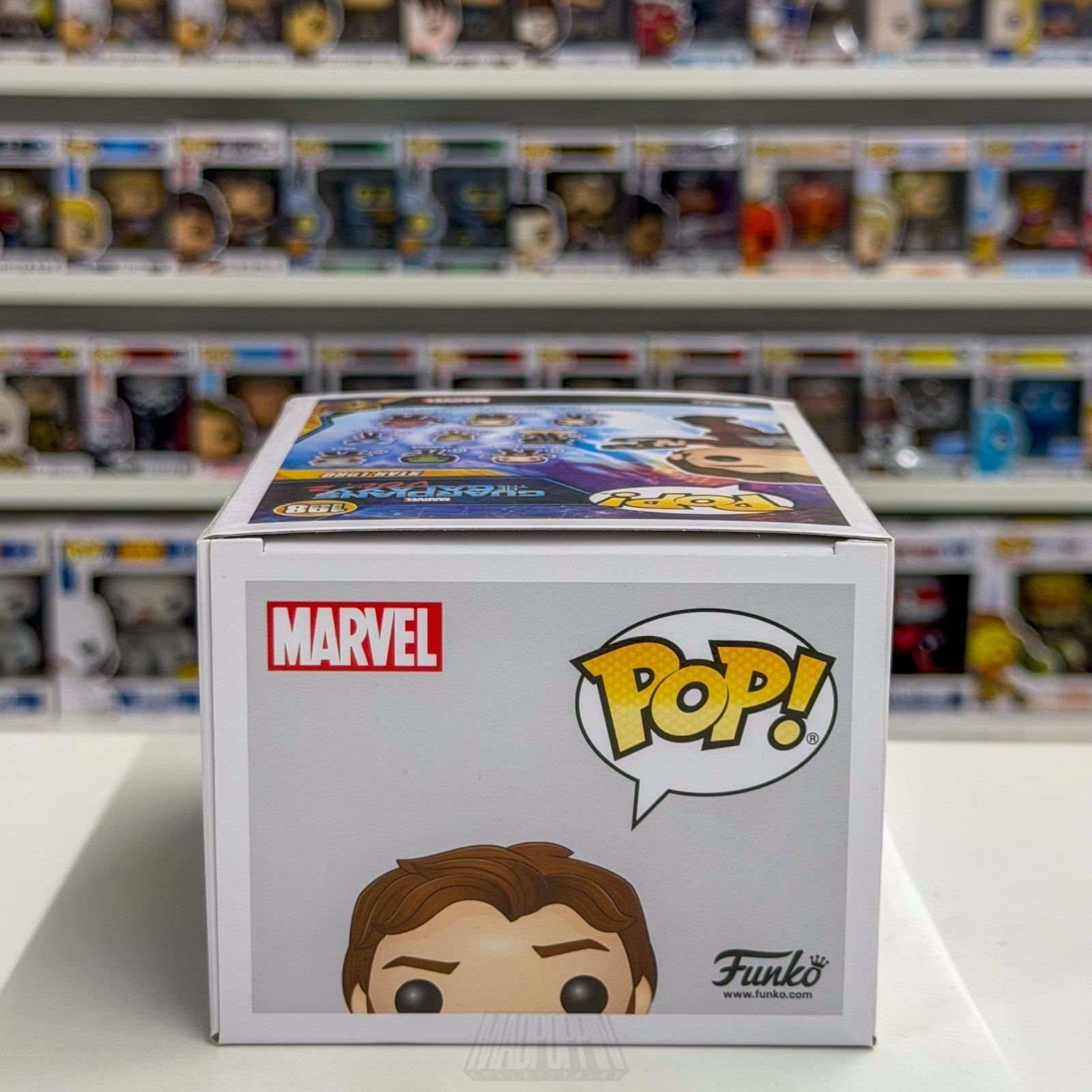 Funko Pop Marvel GOTG Vol 2 Star-Lord Peter Quill Masked Chase 198 Vinyl Figure