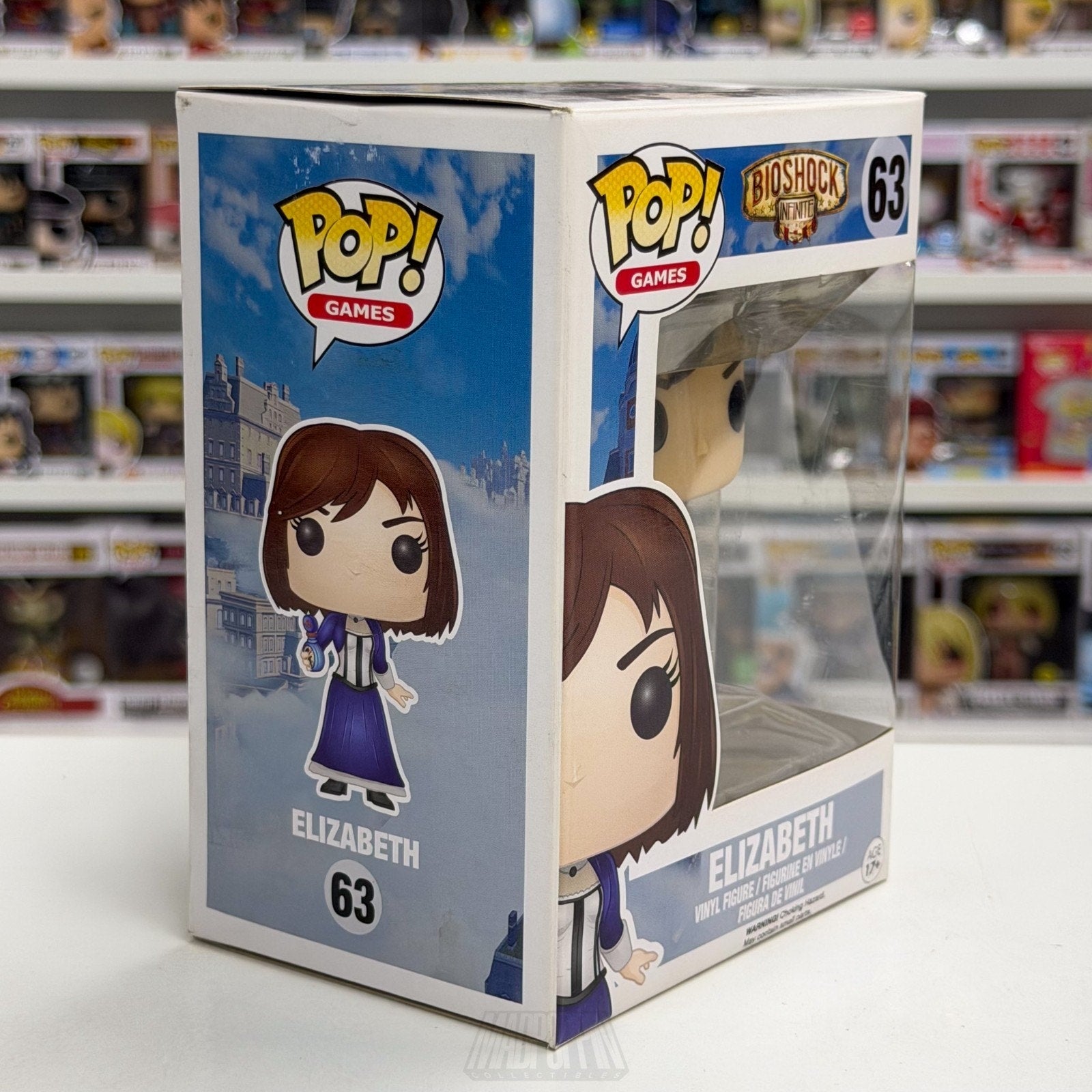 Funko Pop Games Bioshock Infinite Elizabeth 63 Steampunk FPS Toy Vinyl Figure