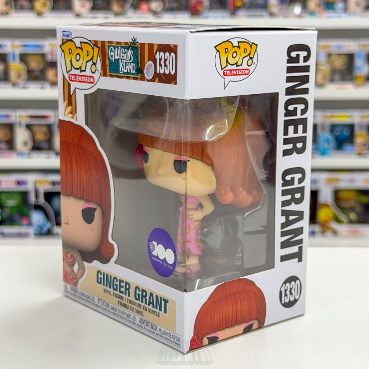 Funko Pop TV Gilligan's Island Ginger Grant 1330 Hollywood Star Toy Vinyl Figure