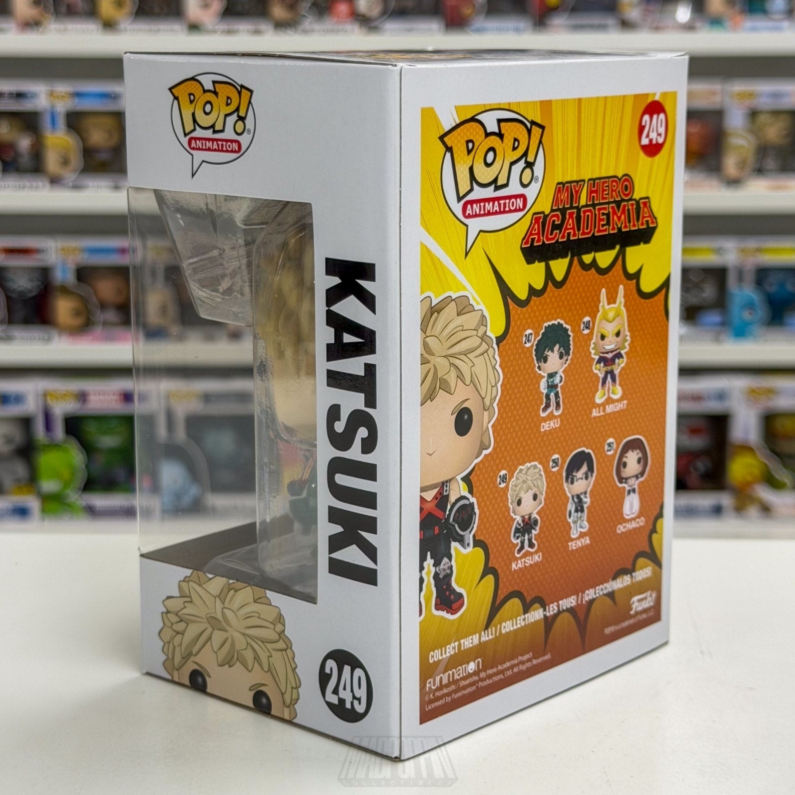Funko Pop Anime My Hero Academia Katsuki Bakugo 249 Japan Manga Toy Vinyl Figure