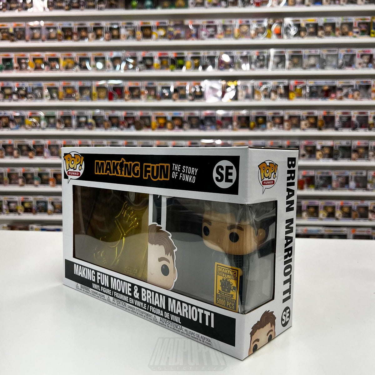 Funko Pop Making Fun Movie Brian Mariotti SE Box Set Limited 5000 Vinyl Figure
