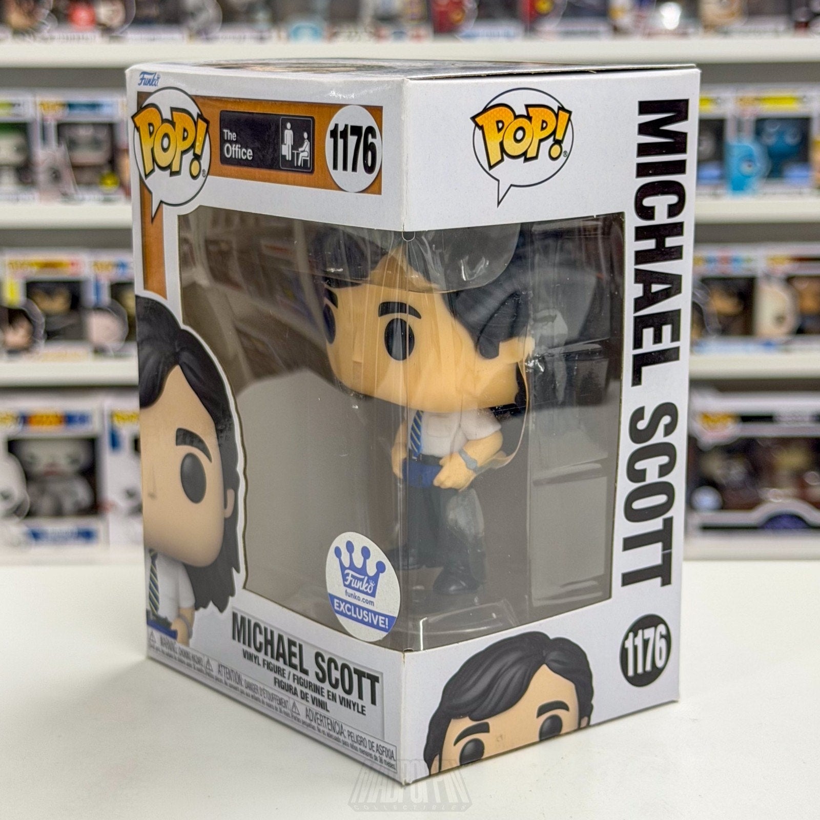 Funko Pop TV The Office Young Michael Scott Exclusive 1176 Boss Toy Vinyl Figure