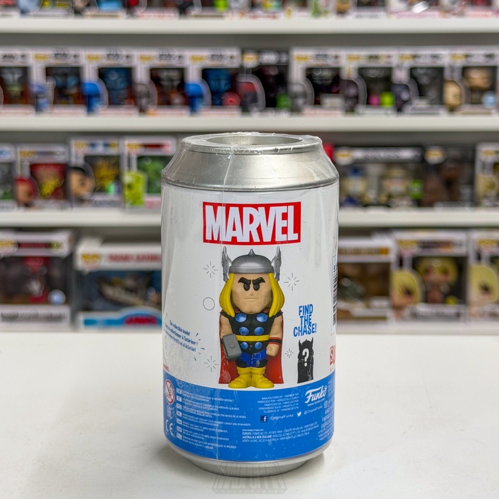 Funko Soda Marvel Thor Odinson FunKon 2021 Exclusive Avengers Toy Vinyl Figure