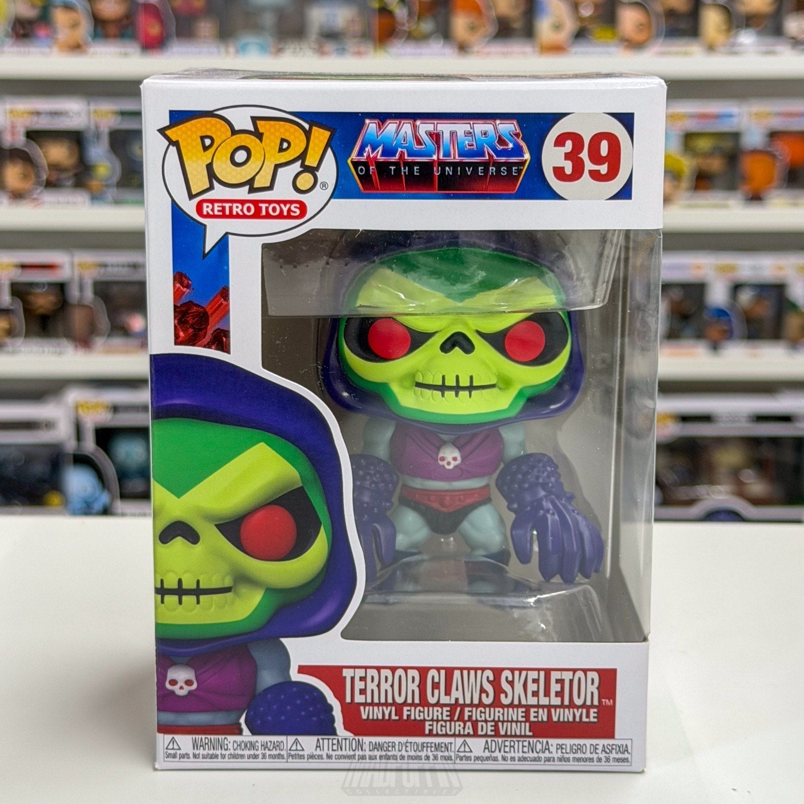 Funko Pop Masters of the Universe MOTU Terror Claws Skeletor 39 Toy Vinyl Figure