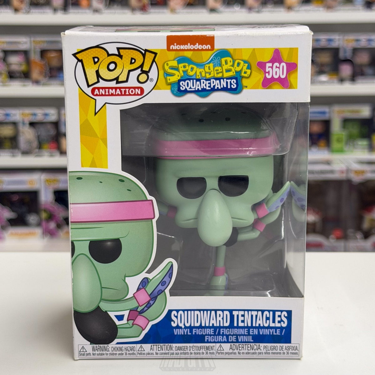 Funko Pop Animation Spongebob Squarepants Squidward Tentacles 560 Vinyl Figure