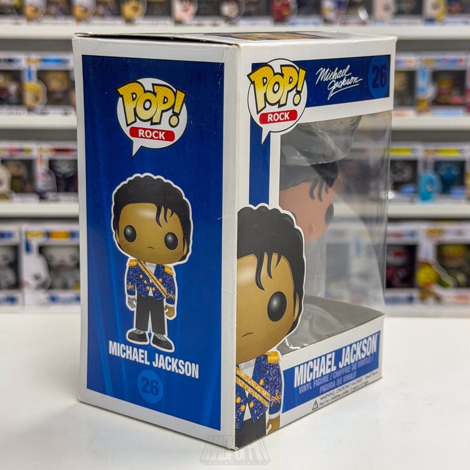 Funko Pop Rocks Michael Jackson Grammys Bedazzled Jacket 26 King Vinyl Figure