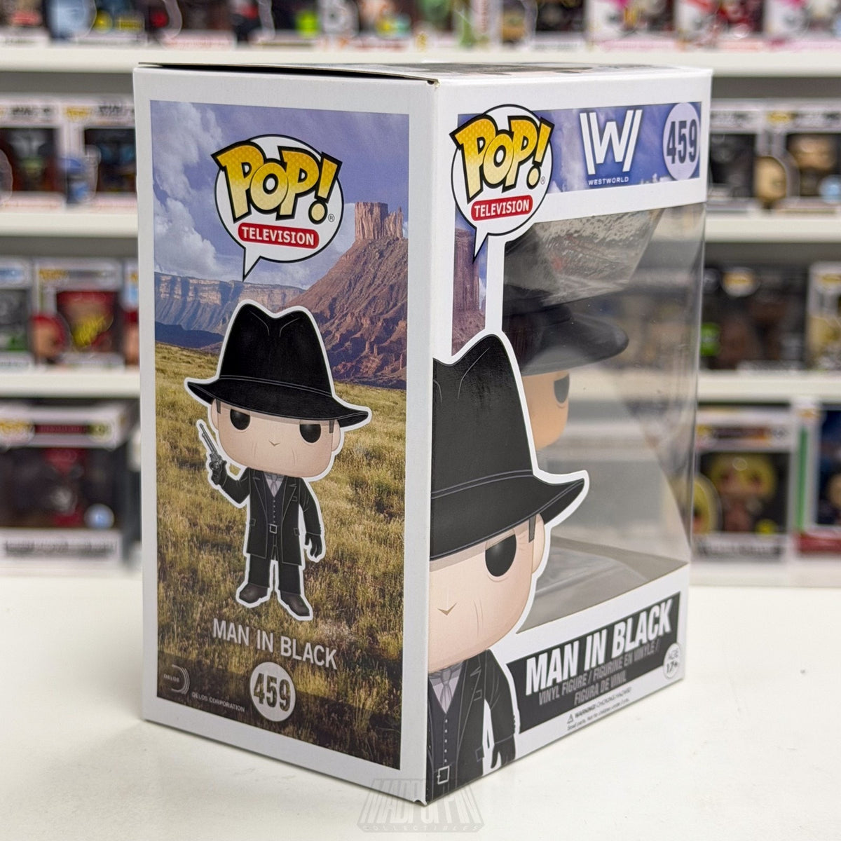 Funko Pop TV HBO Westworld Man in Black 459 Sci-Fi Western Drama Vinyl Figure
