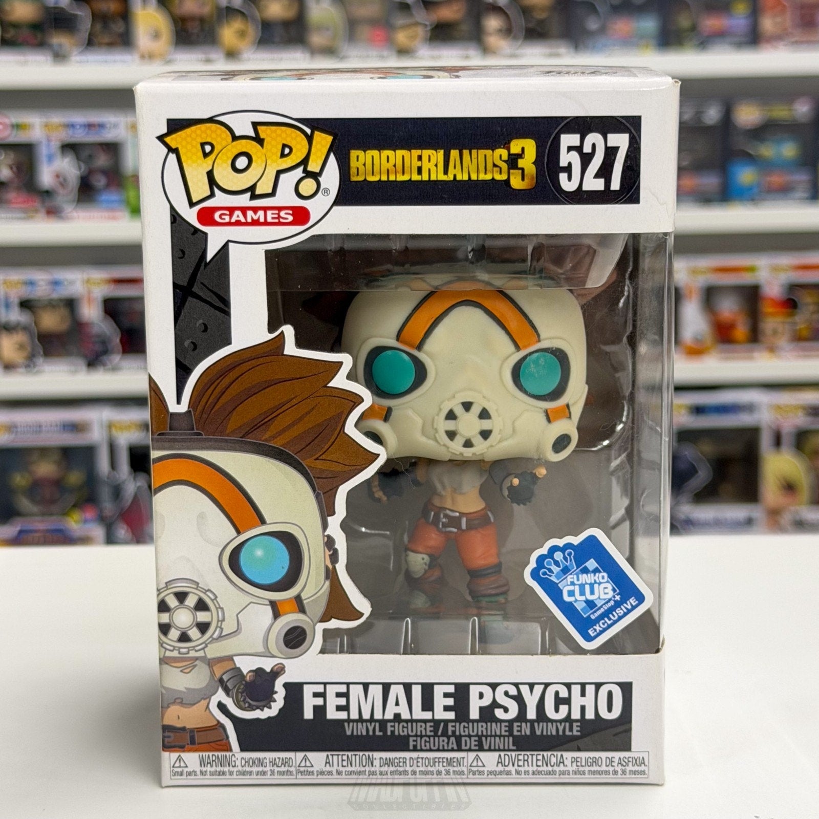 Funko Pop Games Borderlands 3 Female Psycho 527 Mutant Maniac Toy Vinyl Figure