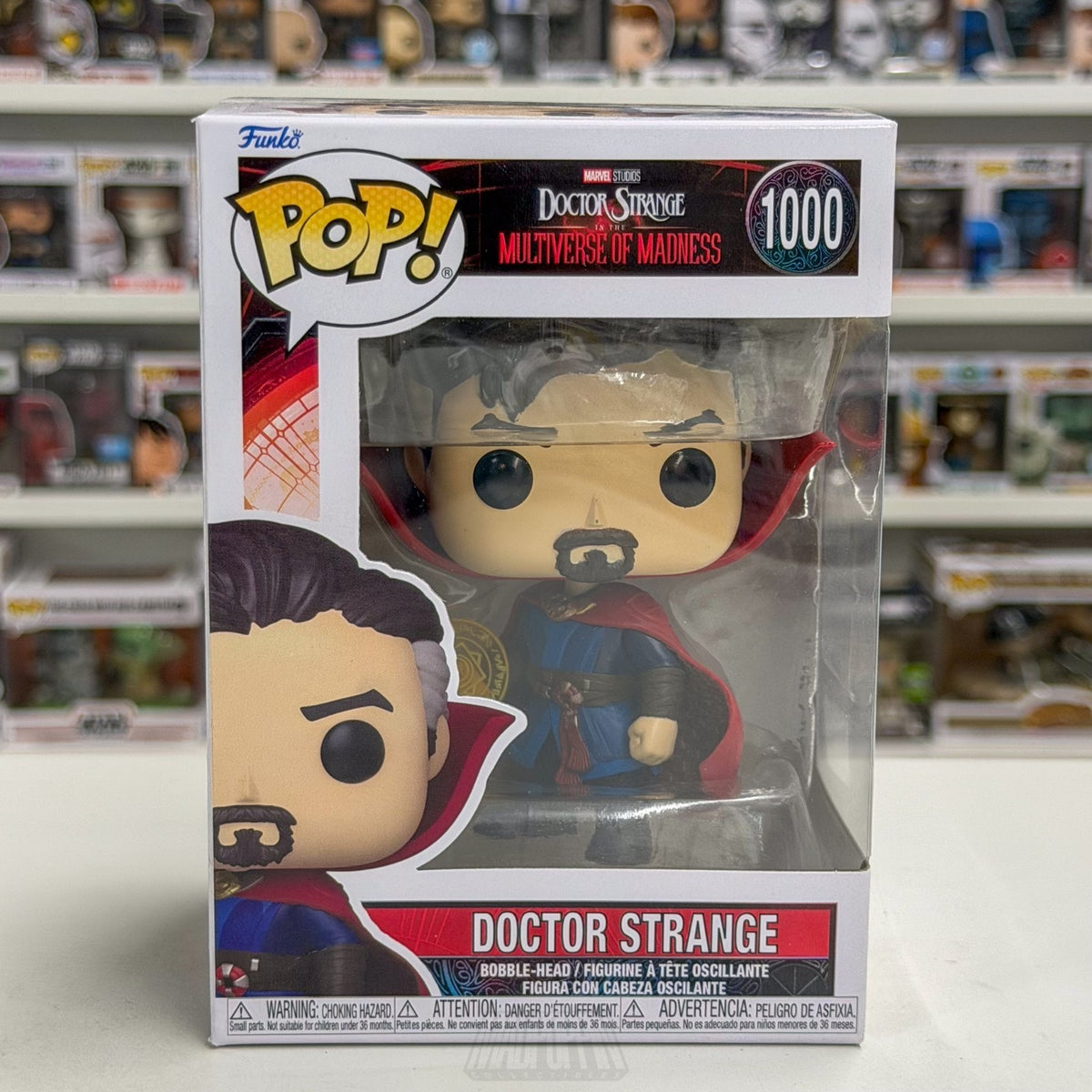 Funko Pop Marvel Multiverse of Madness Doctor Strange 1000 Sorcerer Vinyl Figure