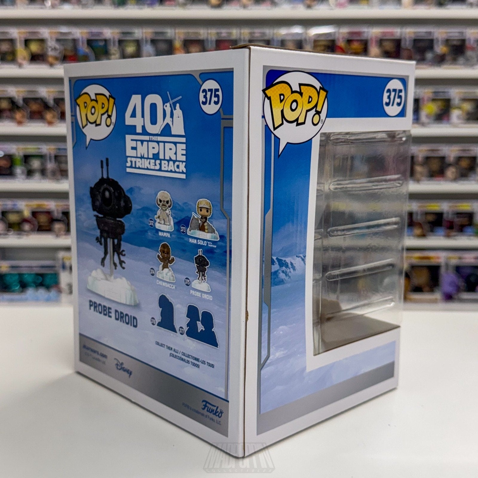 Funko Pop Star Wars Battle at Echo Base Probe Droid Amazon 375 Toy Vinyl Figure