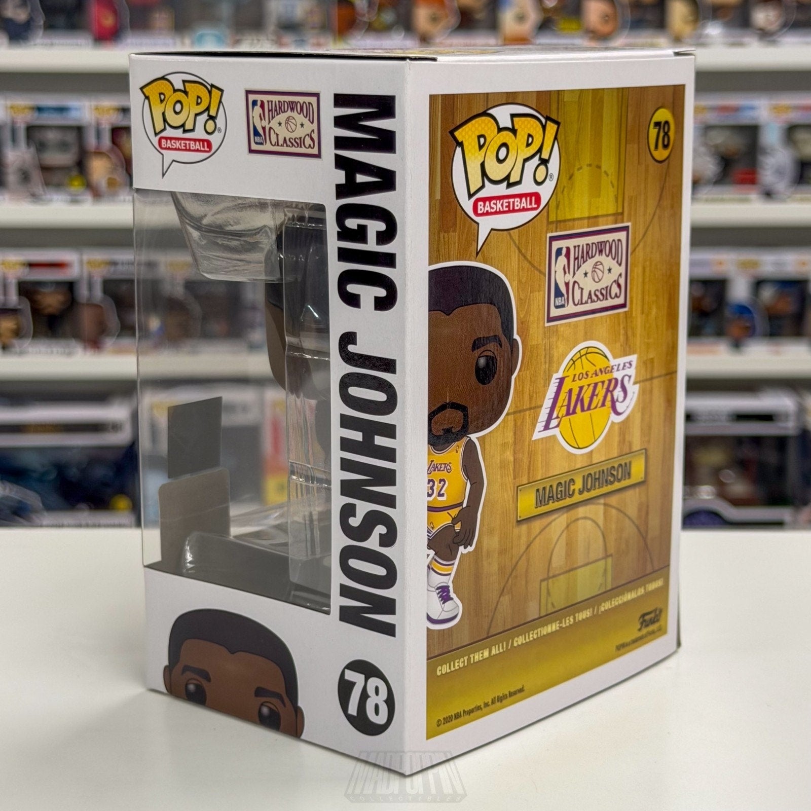 Funko Pop NBA Basketball Los Angeles Lakers HWC Magic Johnson 78 Vinyl Figure