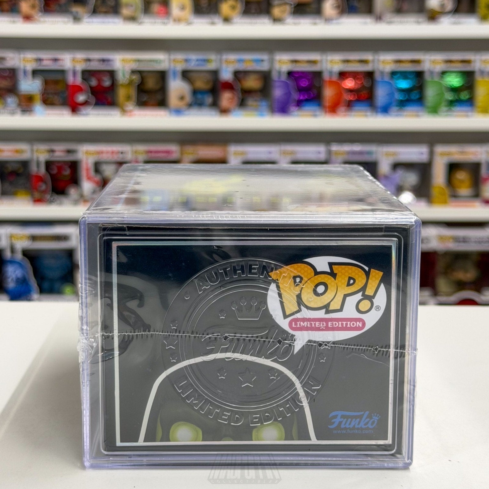 Funko Pop Comics Tariq Geiger Glow 59 LE 1000 PCS SDCC 2026 Toy CON STICKER