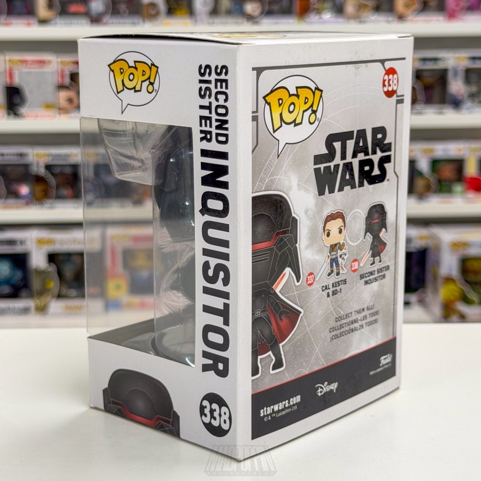 Funko Pop Star Wars Second Sister Inquisitor 338 Galactic Empire Vinyl Figure