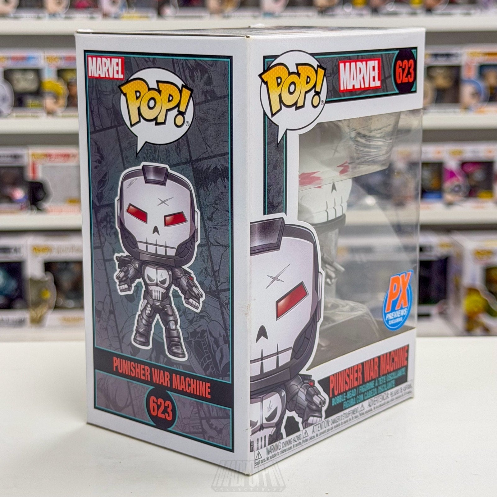 Funko Pop Marvel Punisher War Machine Metallic 623 Frank Castle Toy Vinyl Figure