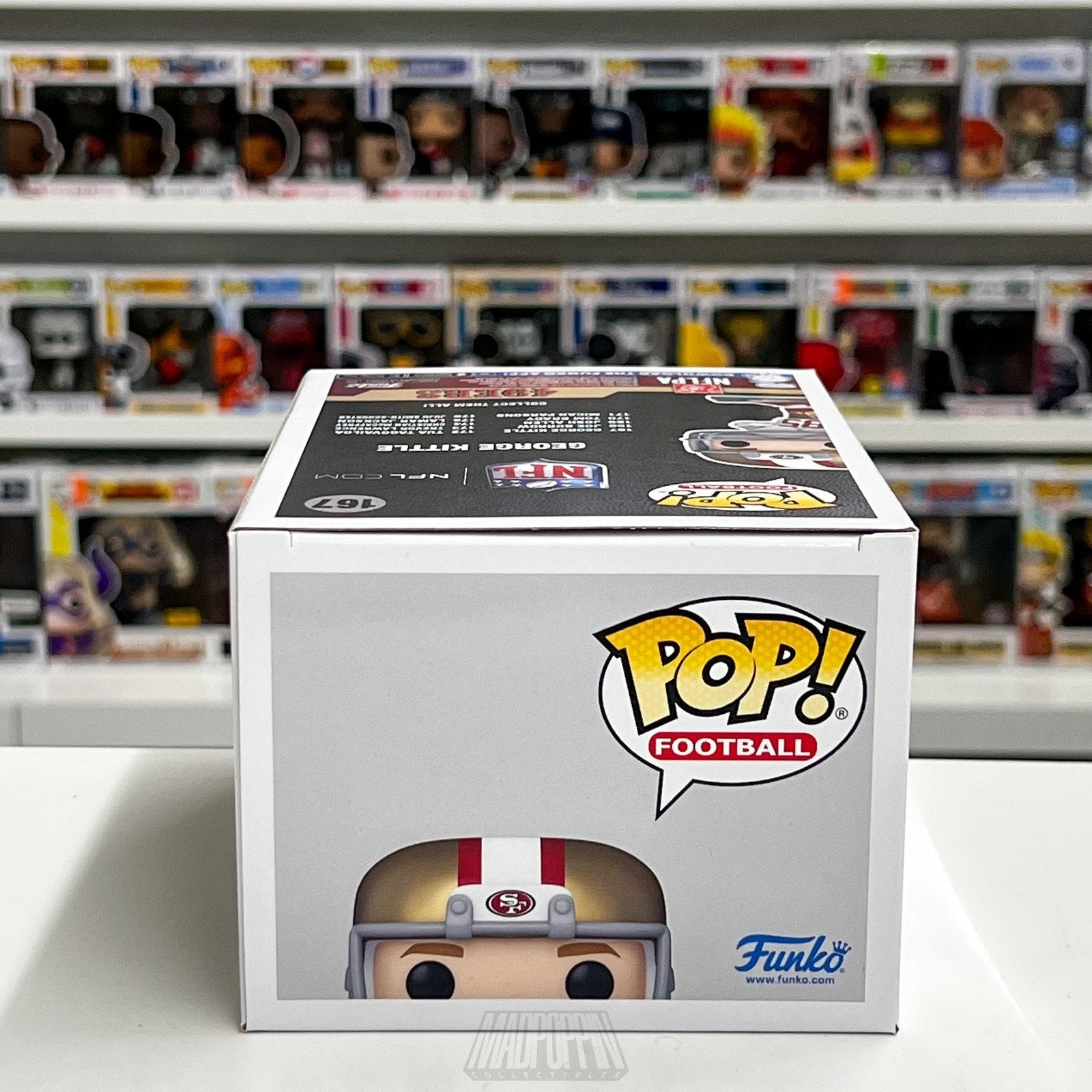 Funko Pop NFL Football San Francisco 49ers George Kittle 167 Sports Vinyl Figure