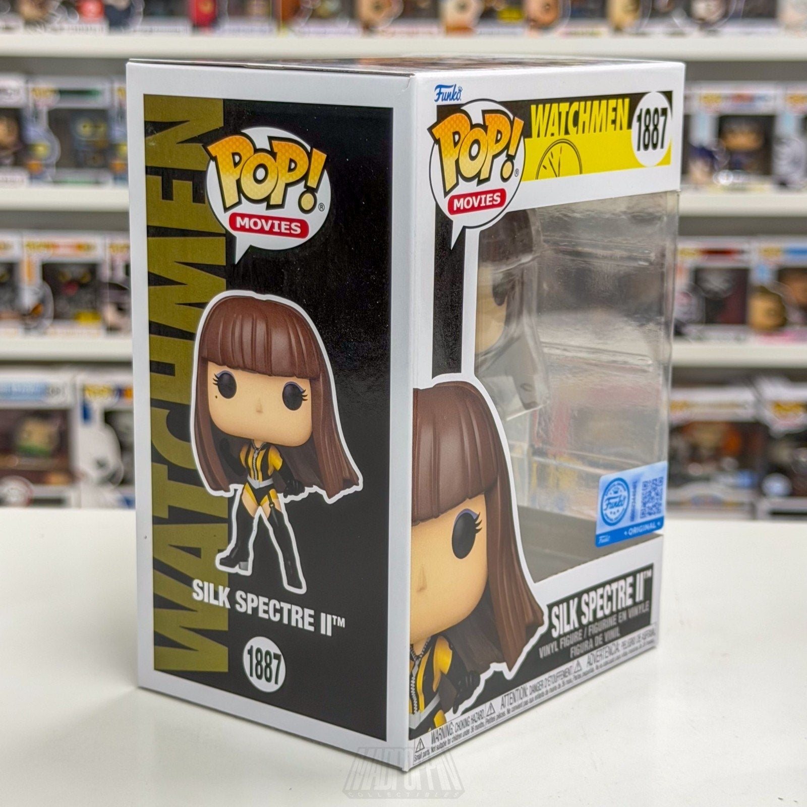 Funko Pop DC Comics Movies Watchmen Silk Spectre II Exclusive 1887 Vinyl Figure