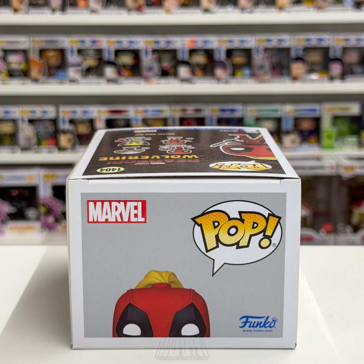 Funko Pop Marvel Deadpool & Wolverine Ladypool 1404 MCU Movie Toy Vinyl Figure