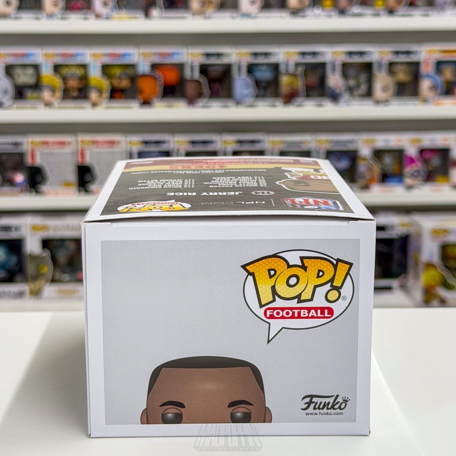 Funko Pop NFL Football San Francisco 49ers Jerry Rice 114 Vaulted Vinyl Figure