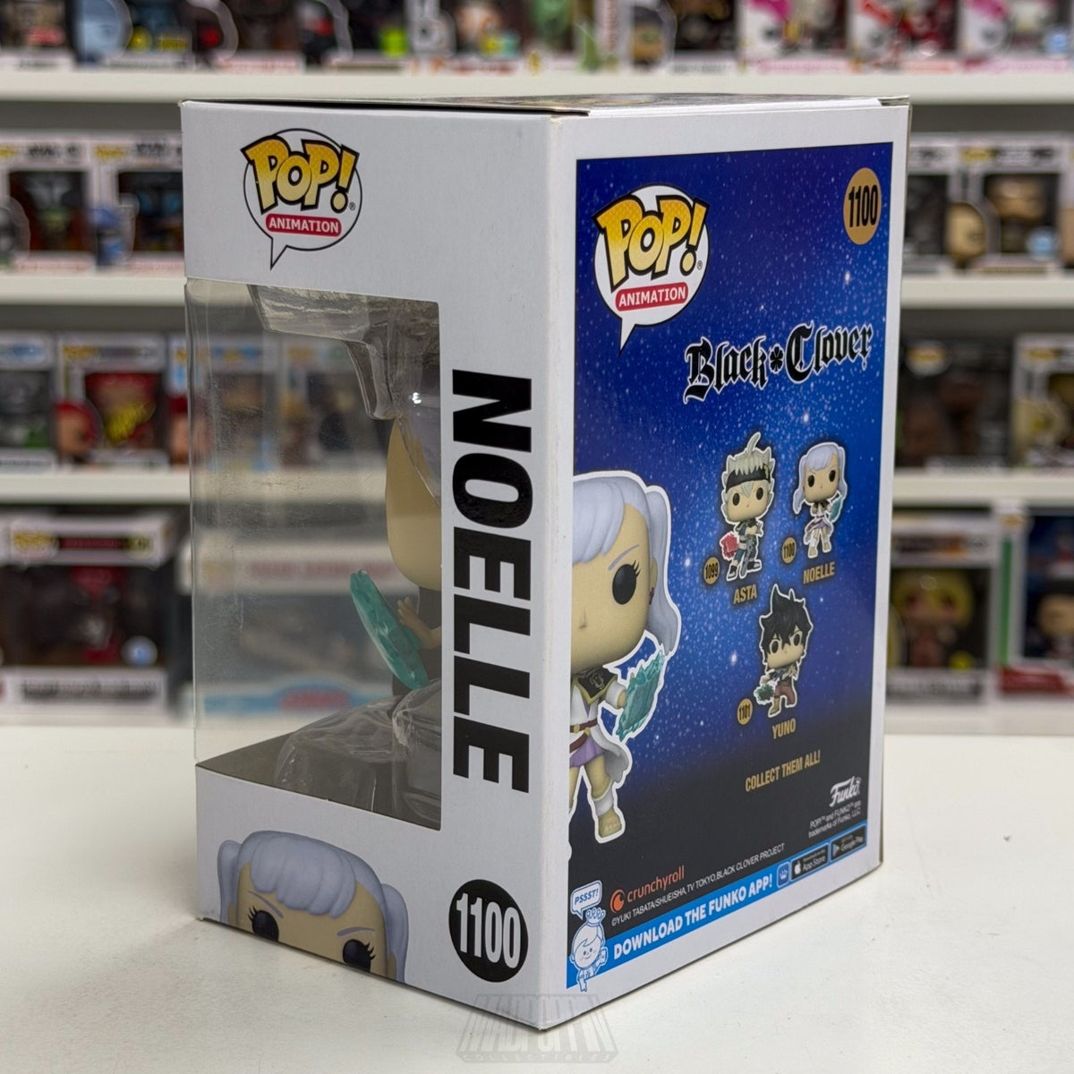 Funko Pop Anime Black Clover Noelle Silva 1100 Japanese Manga Toy Vinyl Figure