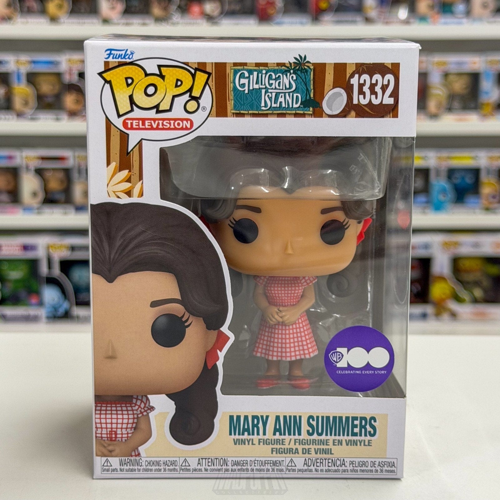 Funko Pop TV Gilligan's Island Mary Ann Summers 1332 Castaways Toy Vinyl Figure