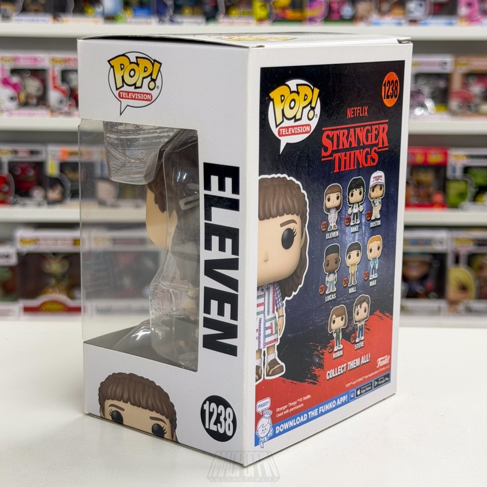 Funko Pop TV Stranger Things Eleven Roller Rink 1238 Season 4 Toy Vinyl Figure