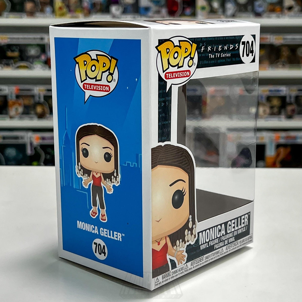 Funko Pop Television Friends Monica Geller 704 BOX ONLY NO FIGURE NO INSERT Mint