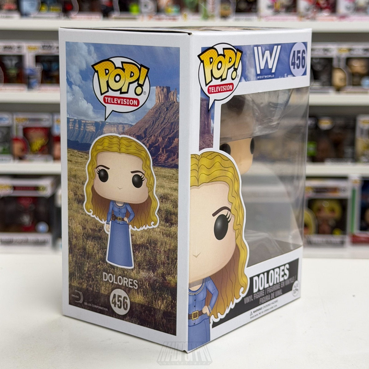 Funko Pop TV HBO Westworld Dolores Abernathy 456 Sci-Fi Western Toy Vinyl Figure