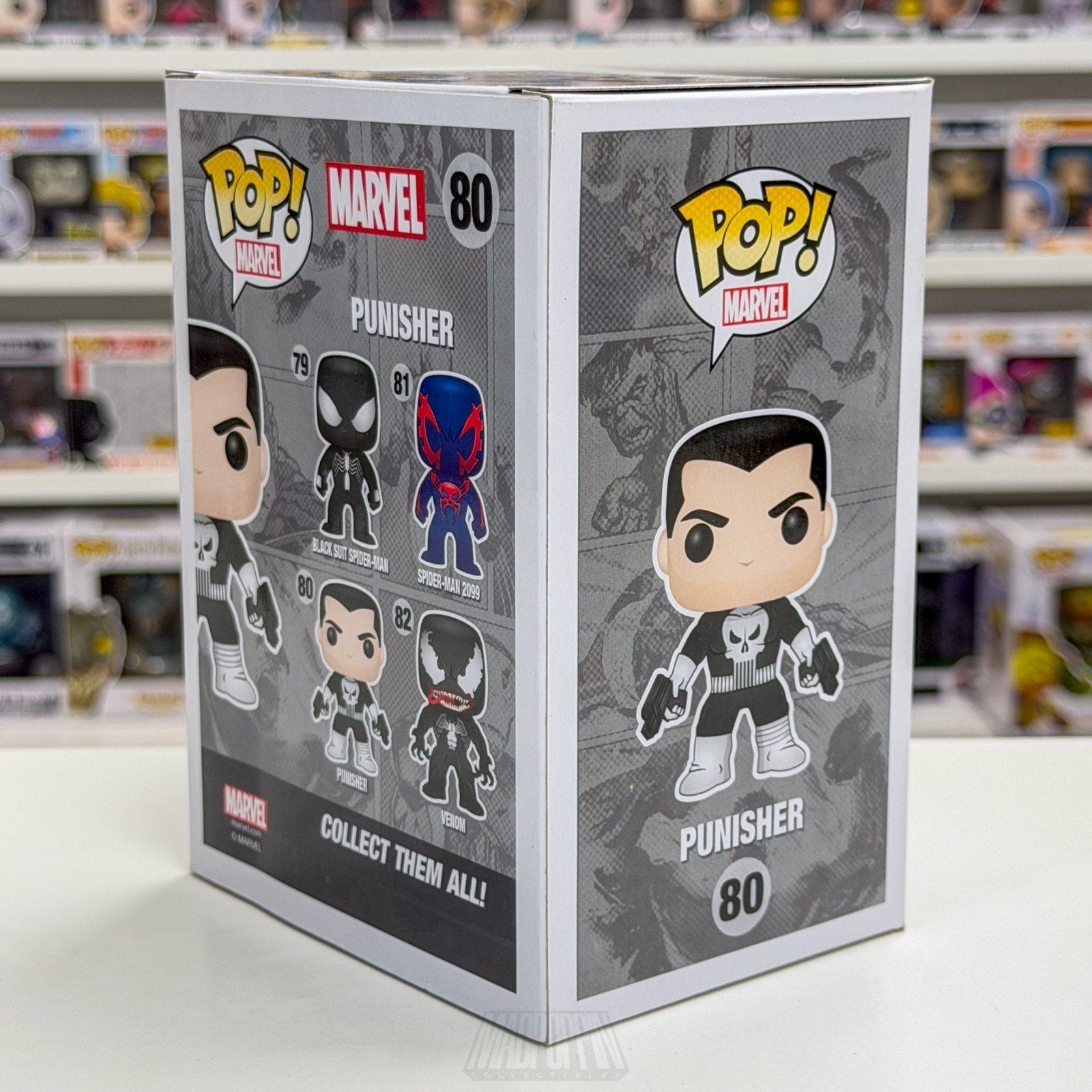 Funko Pop Marvel Punisher Walgreens 80 Frank Castle Antihero Vigilante Figure