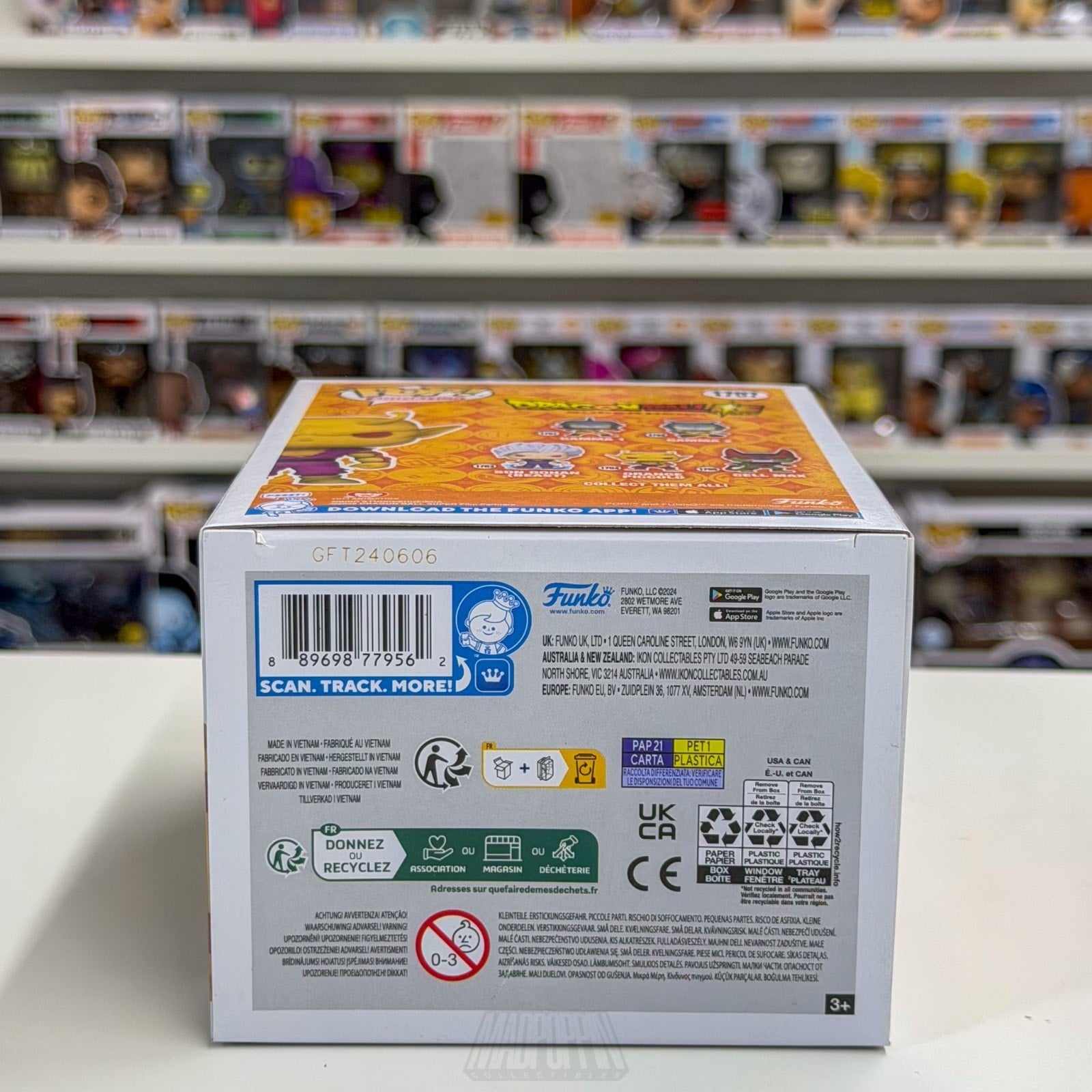 Funko Pop Anime Dragon Ball Super Orange Piccolo Chalice Pre-Release 1707 Figure