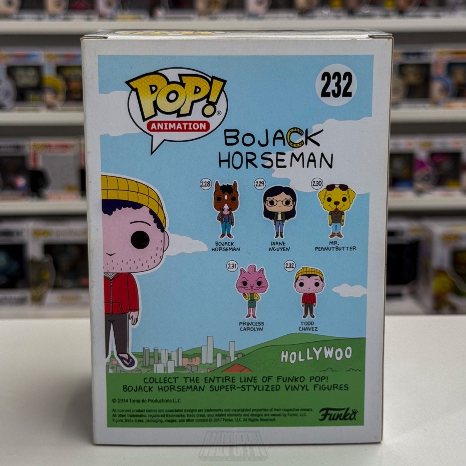 Funko Pop Animation BoJack Horseman Todd Chavez 232 Netflix TV Show Vinyl Figure