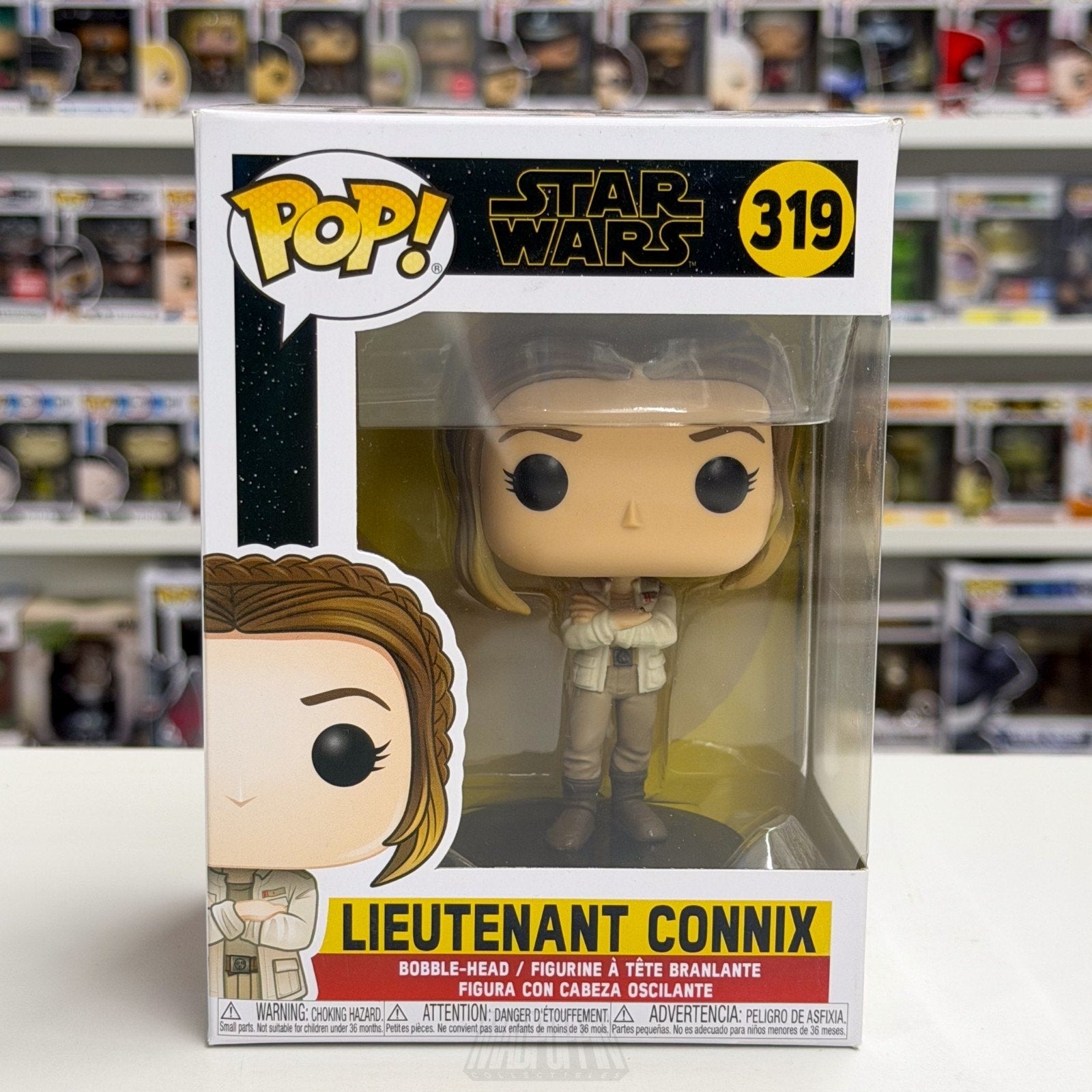 Funko Pop Star Wars EP9 Rise of Skywalker Lieutenant Connix 319 Toy Vinyl Figure
