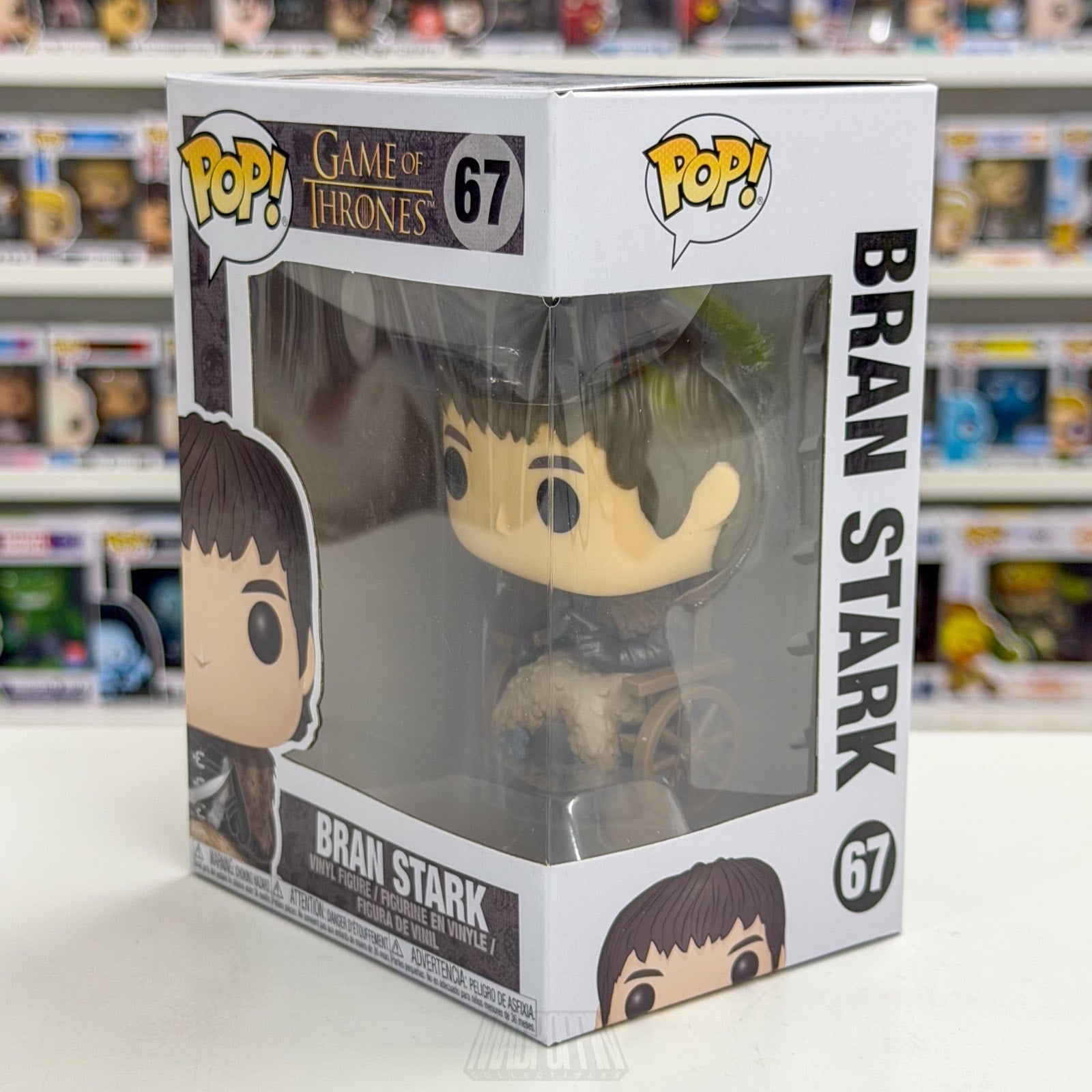 Funko Pop TV HBO Game of Thrones Bran Stark Three-Eyed Raven 67 Toy Vinyl Figure