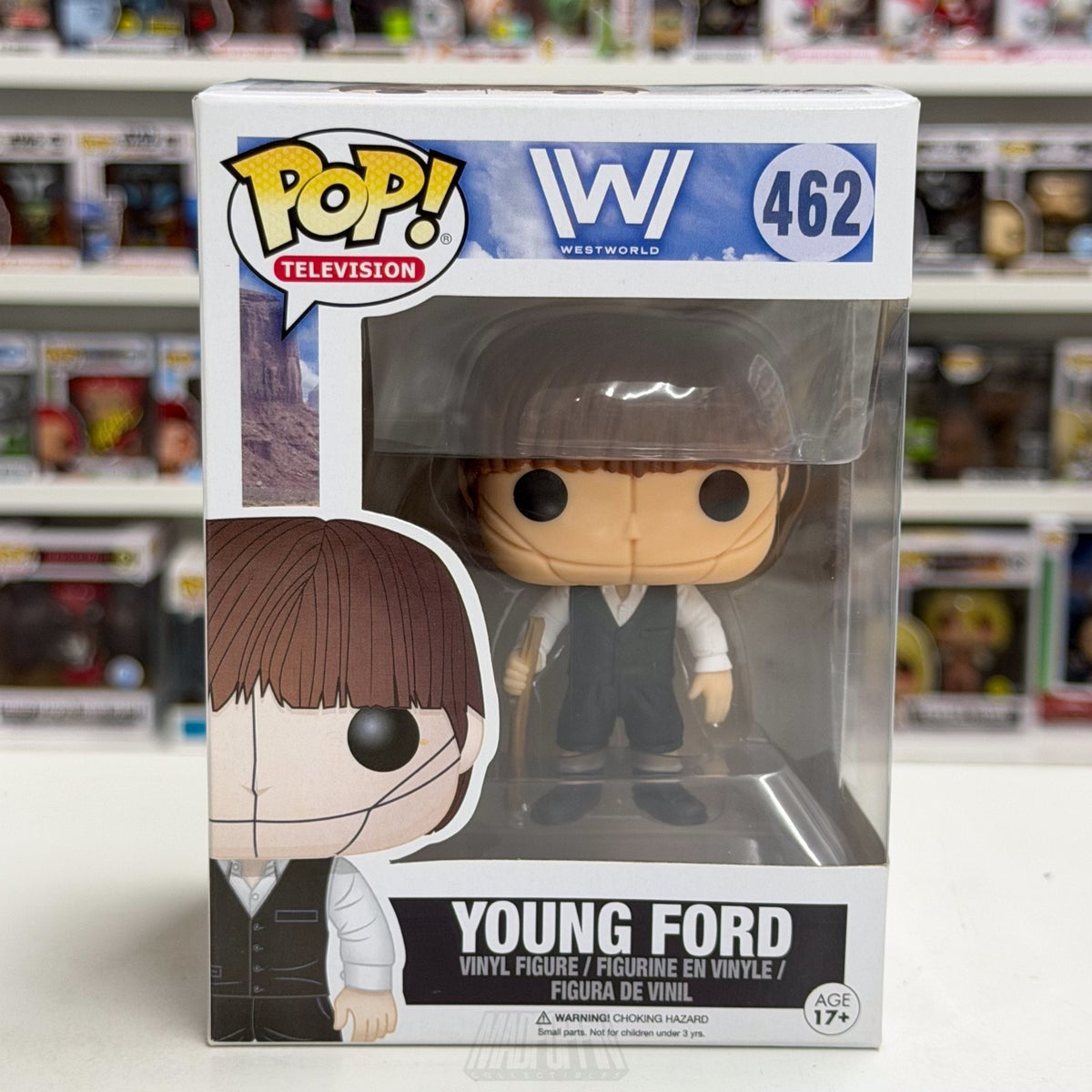 Funko Pop TV HBO Westworld Young Ford 462 Sci-Fi Western Drama Toy Vinyl Figure