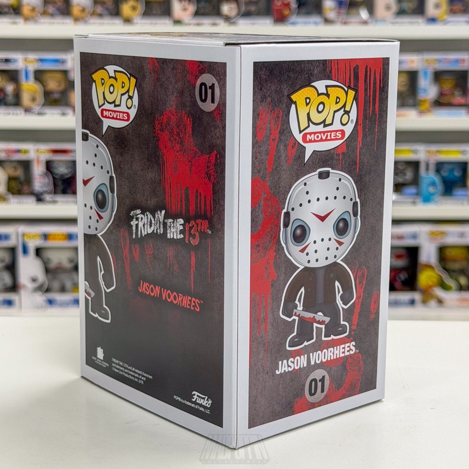 Funko Pop Movies Friday the 13th Jason Voorhees Signed JSA 01 Horror Toy Figure