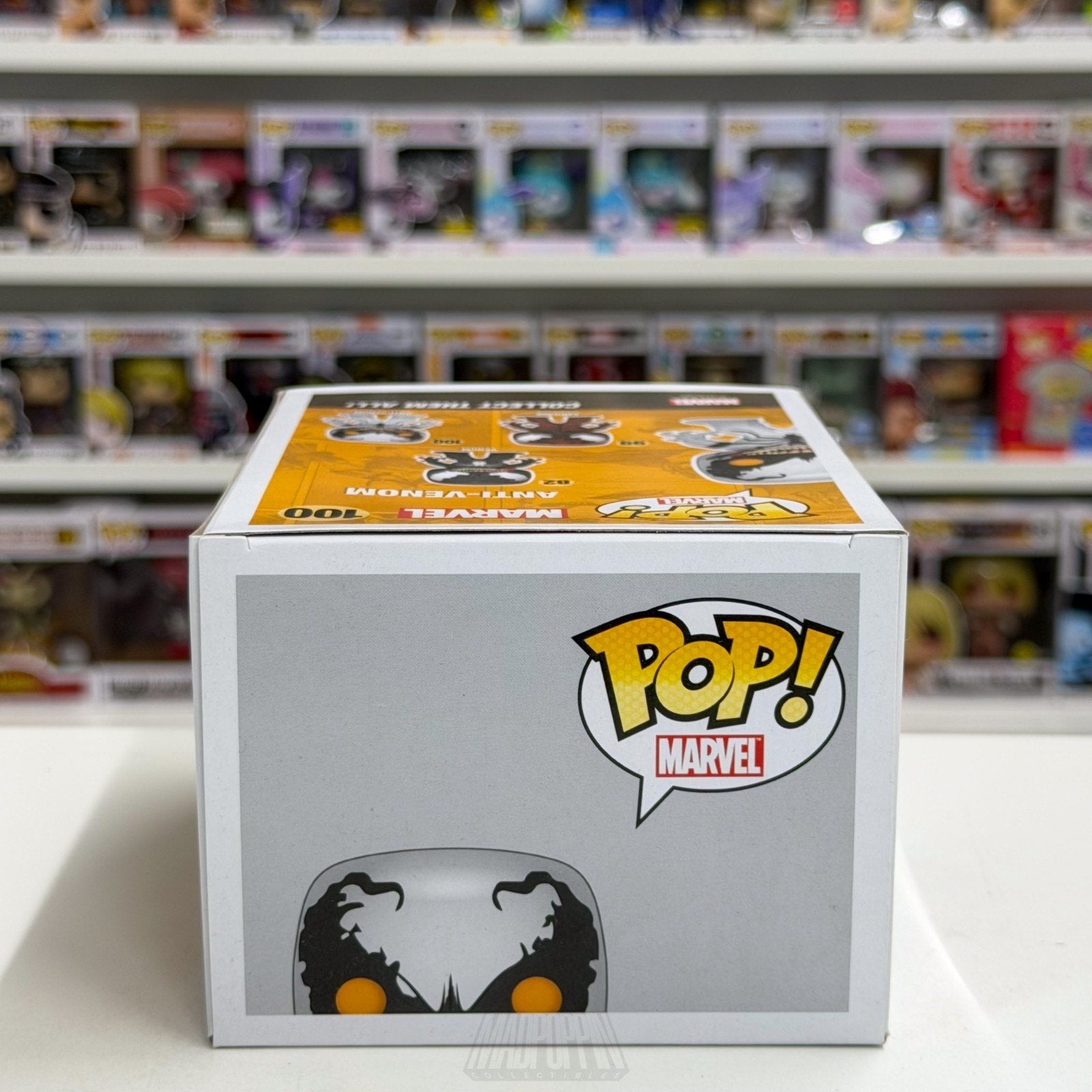 Funko Pop Marvel Anti-Venom Hot Topic 100 Symbiote Spider-Man Toy Vinyl Figure