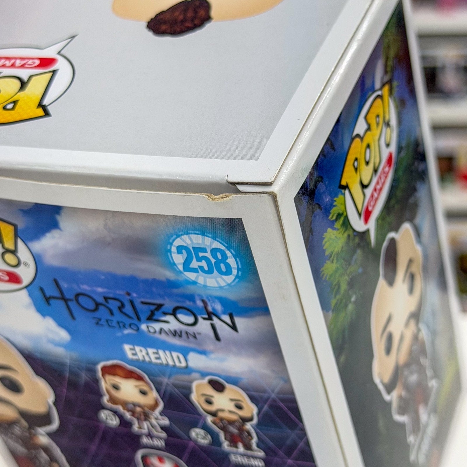 Funko Pop Video Games Horizon Zero Dawn Erend Vanguardsman 258 Toy Vinyl Figure
