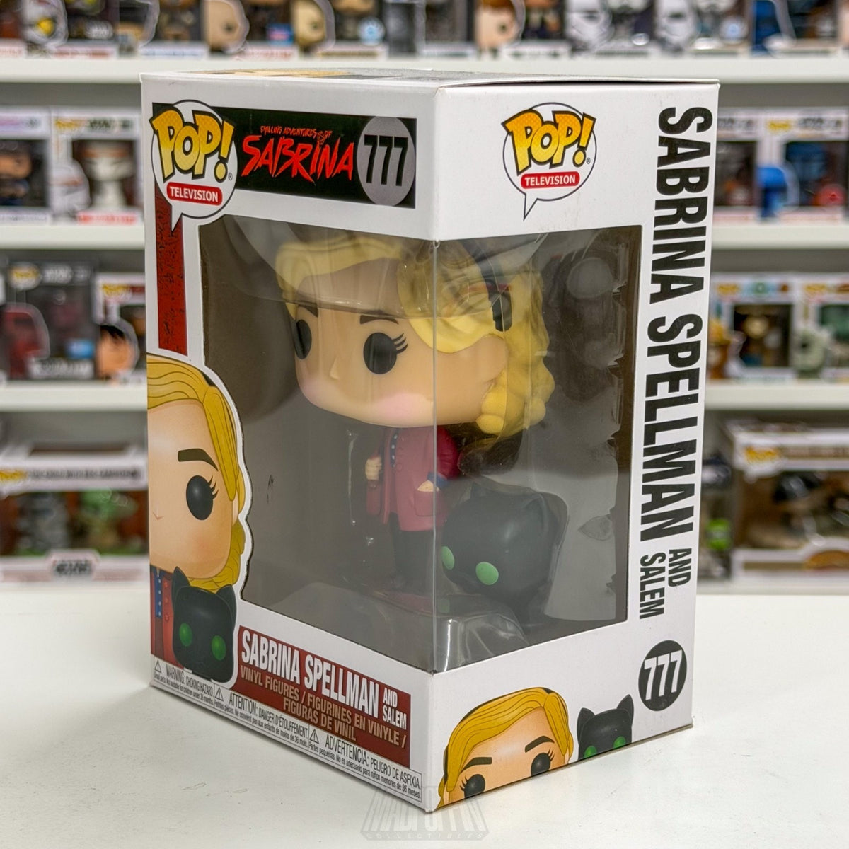 Funko Pop TV Chilling Adventures of Sabrina Spellman and Salem 777 Vinyl Figure