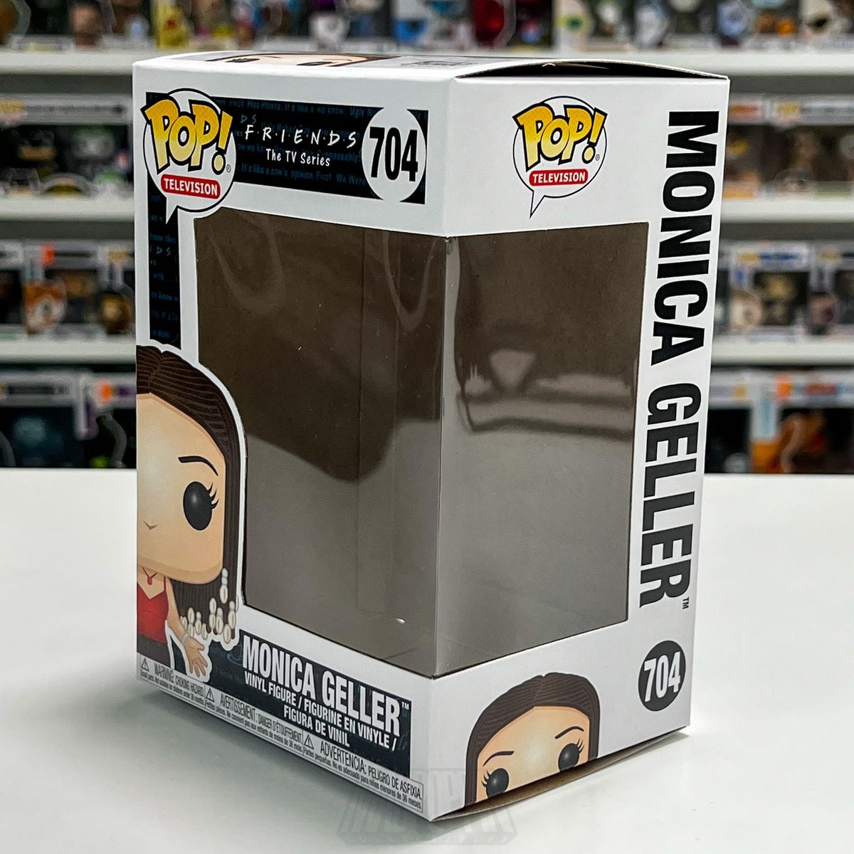 Funko Pop Television Friends Monica Geller 704 BOX ONLY NO FIGURE NO INSERT Mint