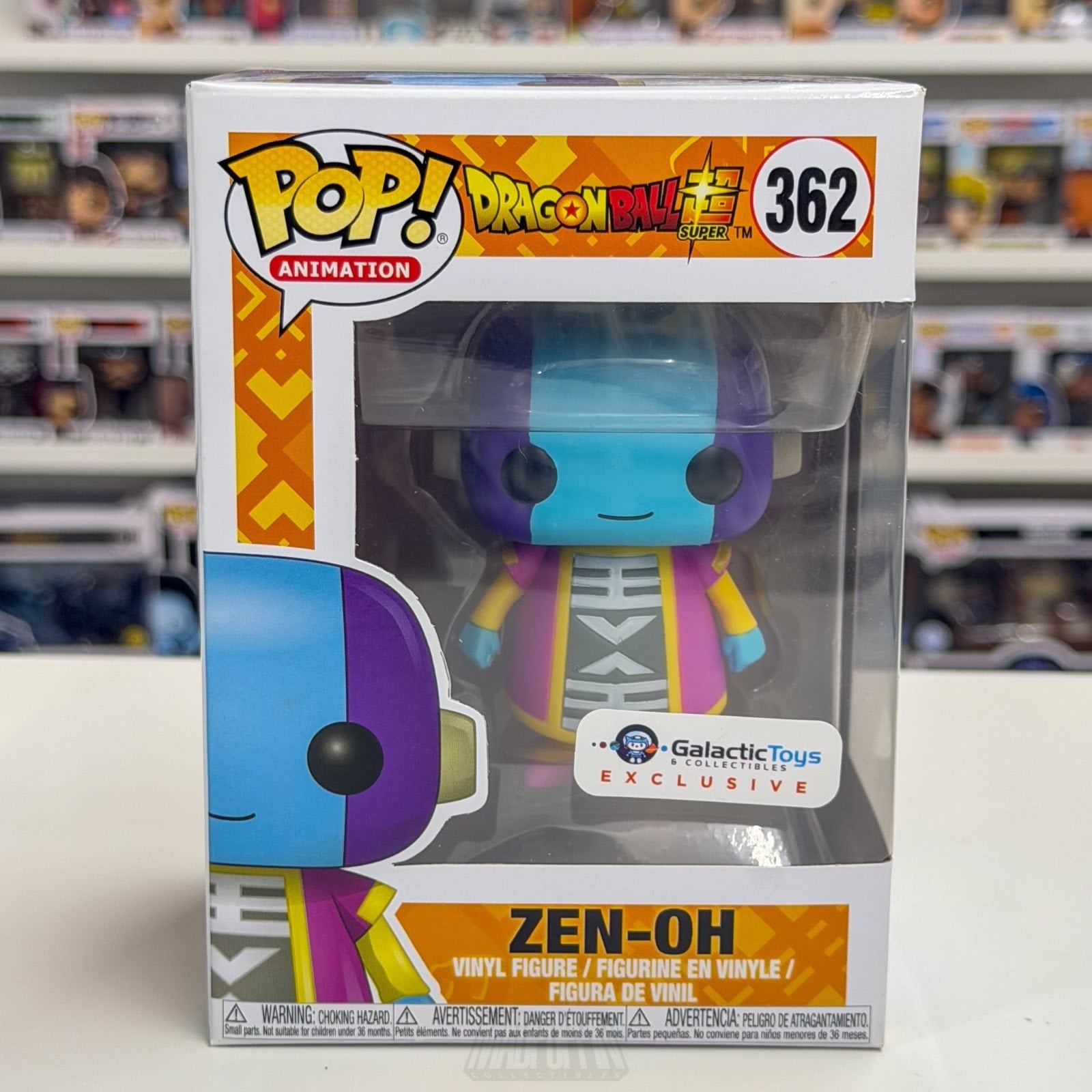 Funko Pop Anime Dragon Ball Zen-Oh Galactic Toys 362 Japanese Manga Vinyl Figure