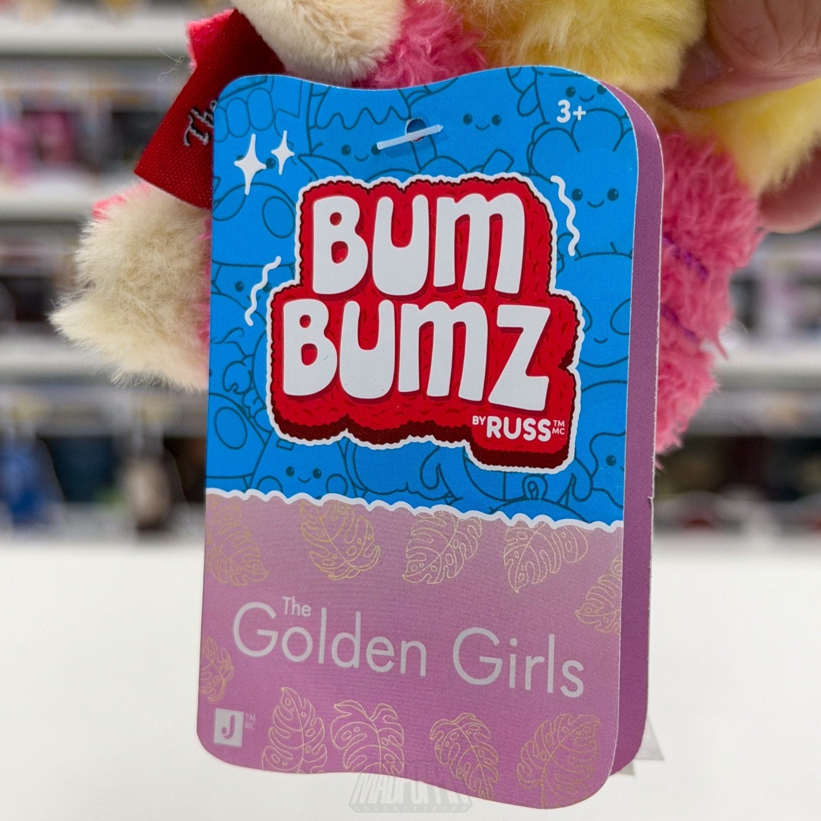 Jazwares BumBumz The Golden Girls Rose 4.5" Plush Toy Doll 90s TV Sitcom ABC