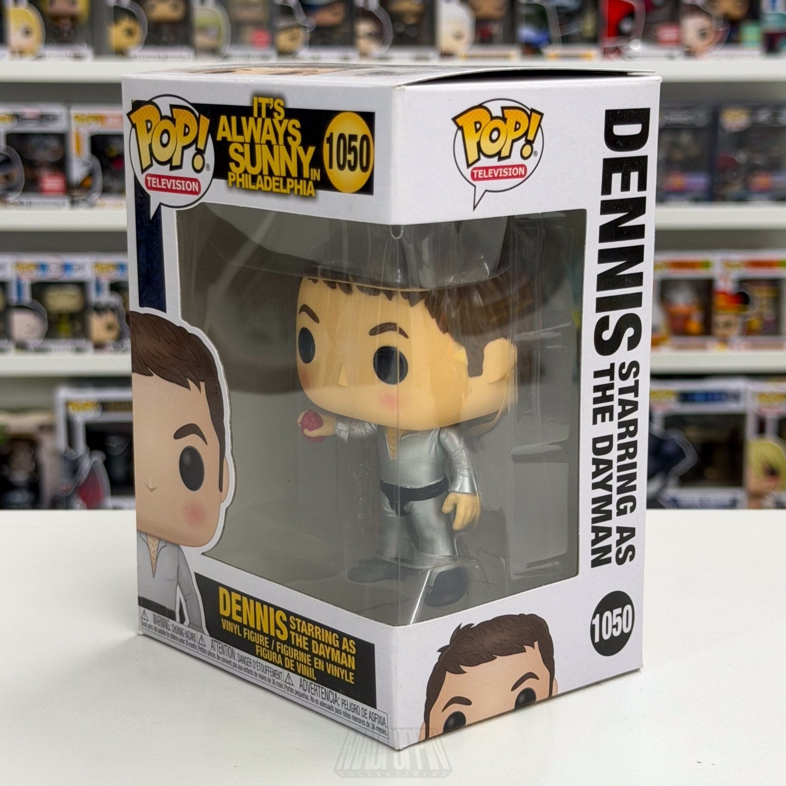 Funko Pop TV It's Always Sunny Philadelphia Dennis as Dayman 1050 Vinyl Figure