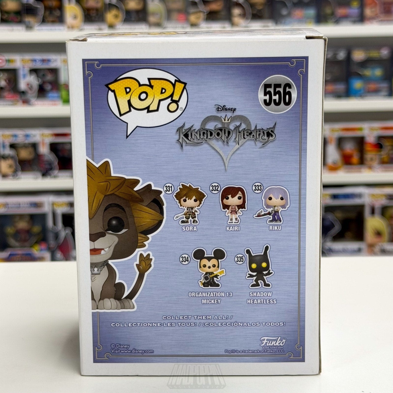 Funko Pop Games Disney Kingdom Hearts III Sora Lion 556 E3 Expo 556 Vinyl Figure