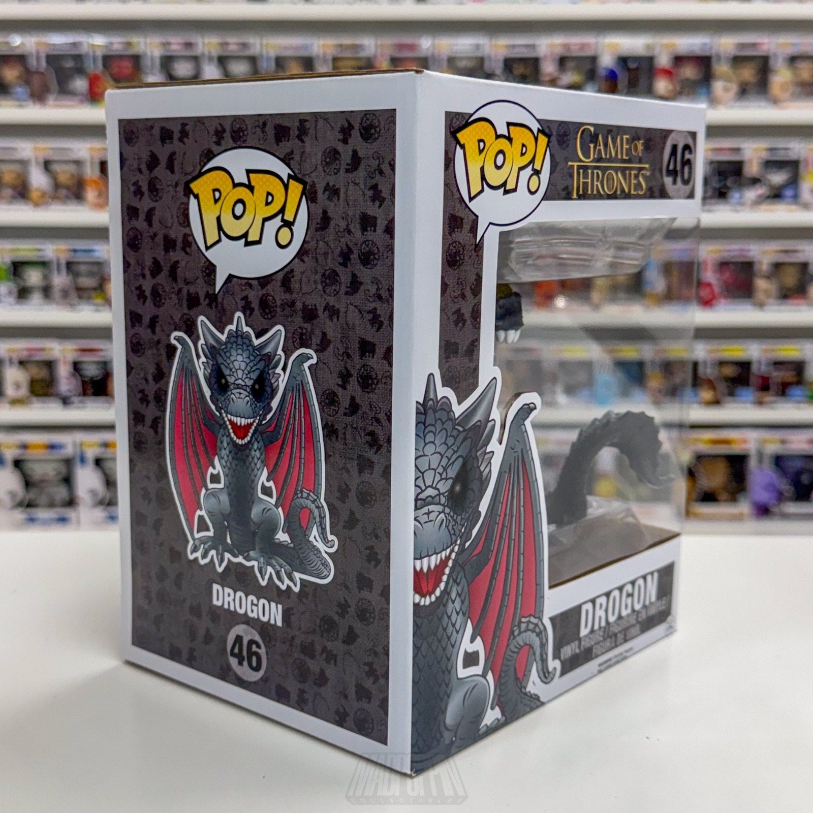 Funko Pop TV HBO Game of Thrones Drogon Red Eyes 6 Inch 46 Dragon Vinyl Figure