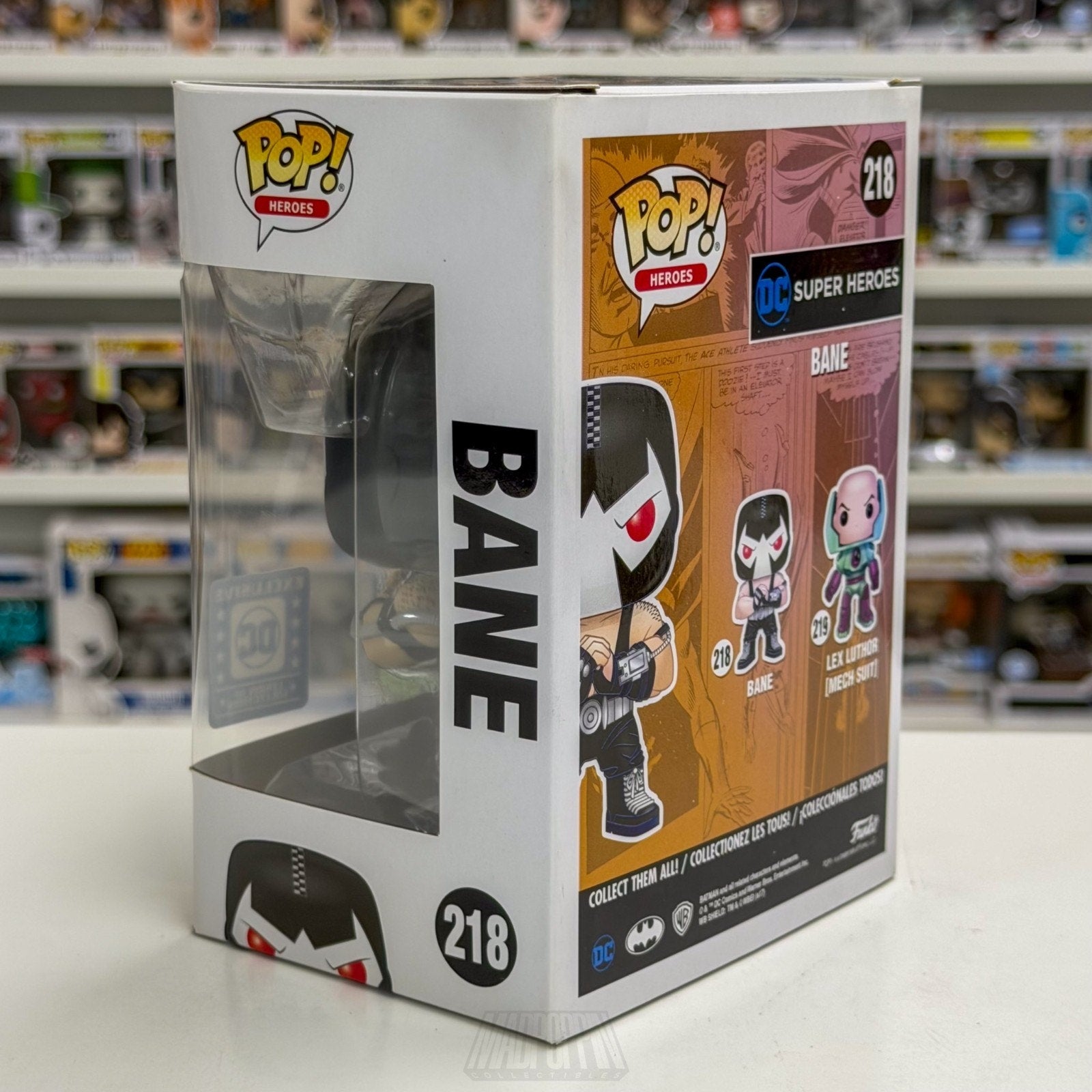 Funko Pop DC Super Heroes Bane Legion of Collectors 218 Villains Vinyl Figure
